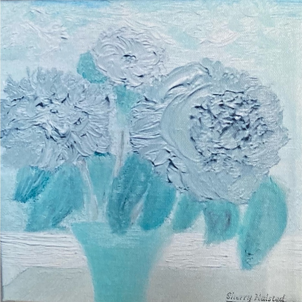 Blues and Greys and Roses